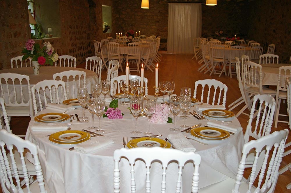 Salle de réception du Château de Pralong