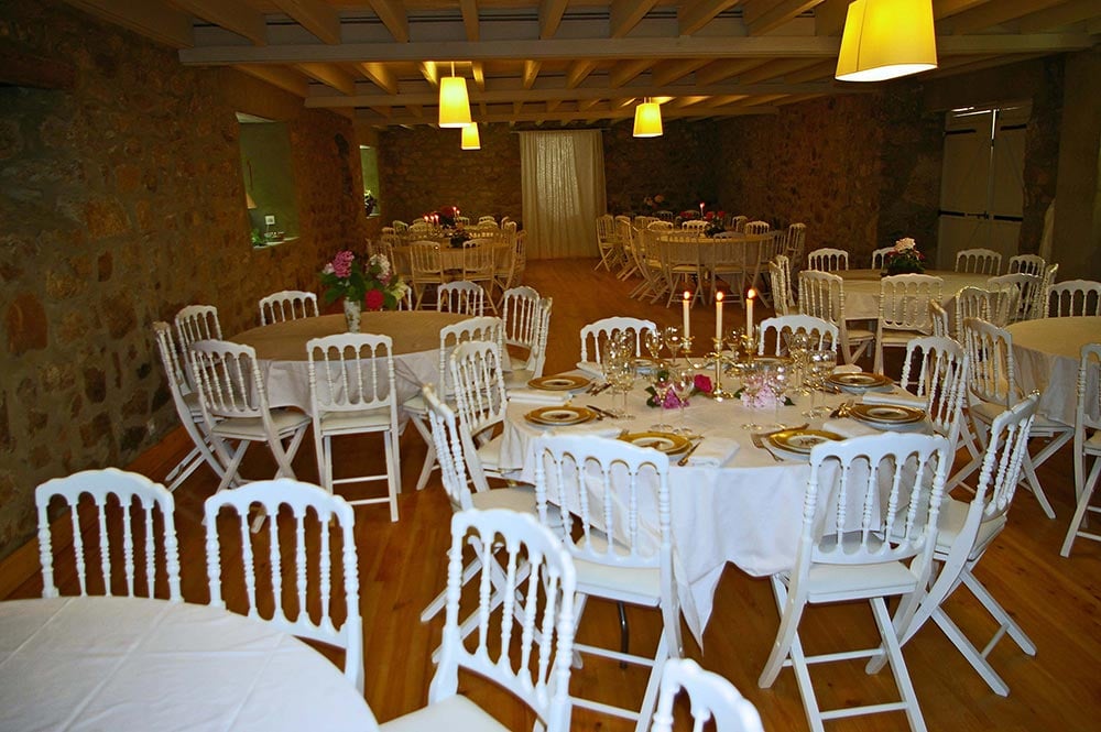 Salle de réception du Château de Pralong