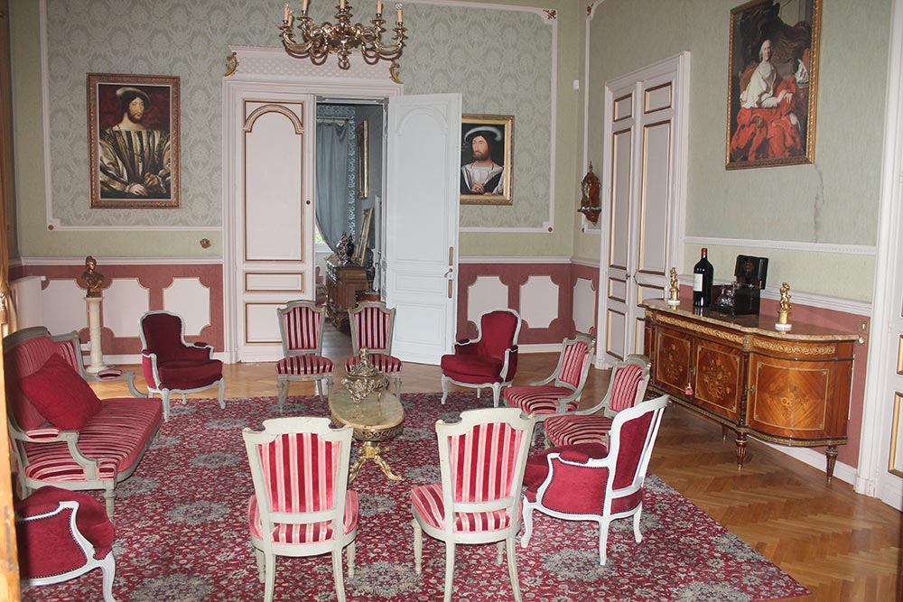 Trois salons en enfilade