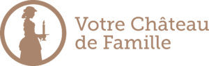 Logo Votre Chateau de Famille doré