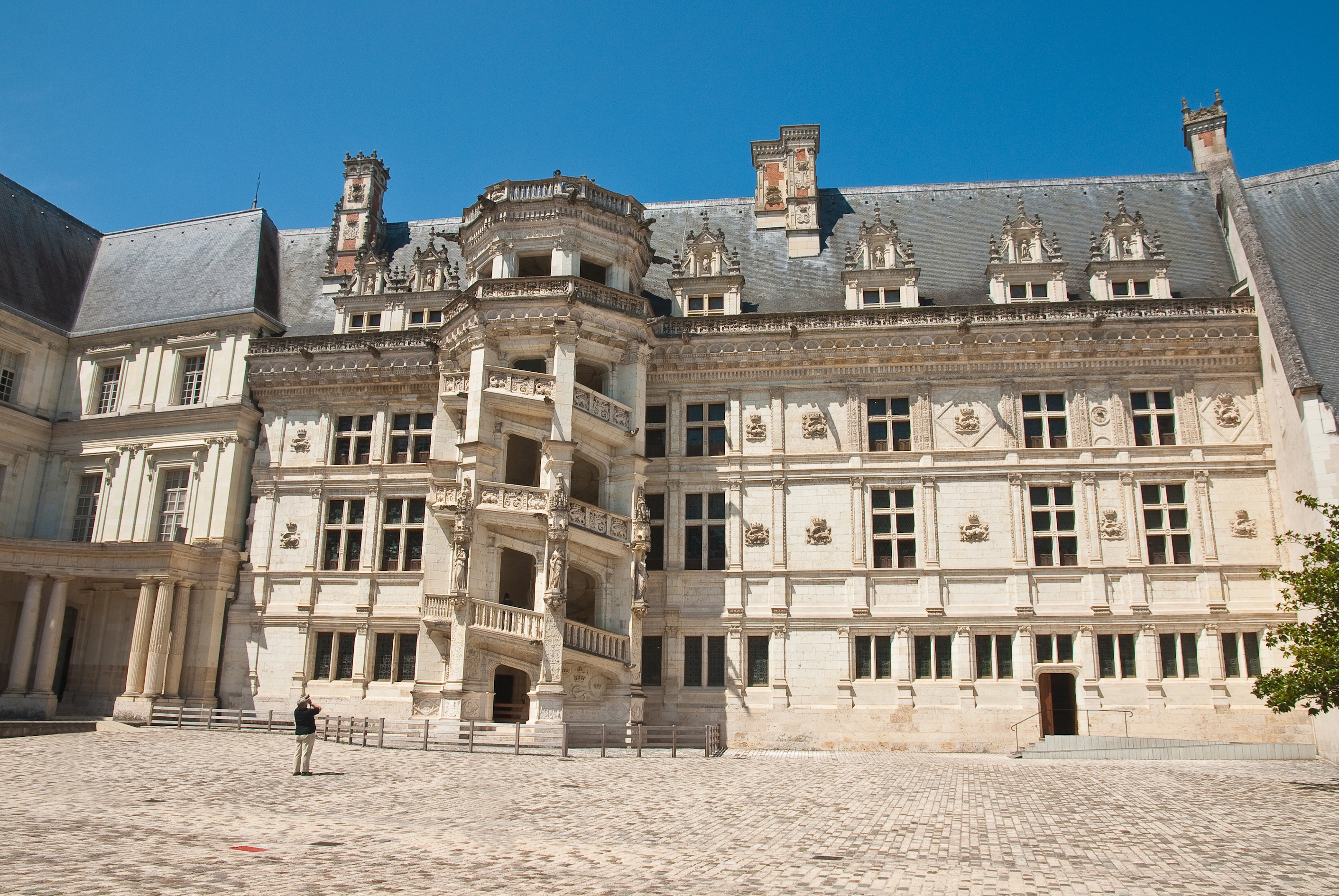 facade du château de blois