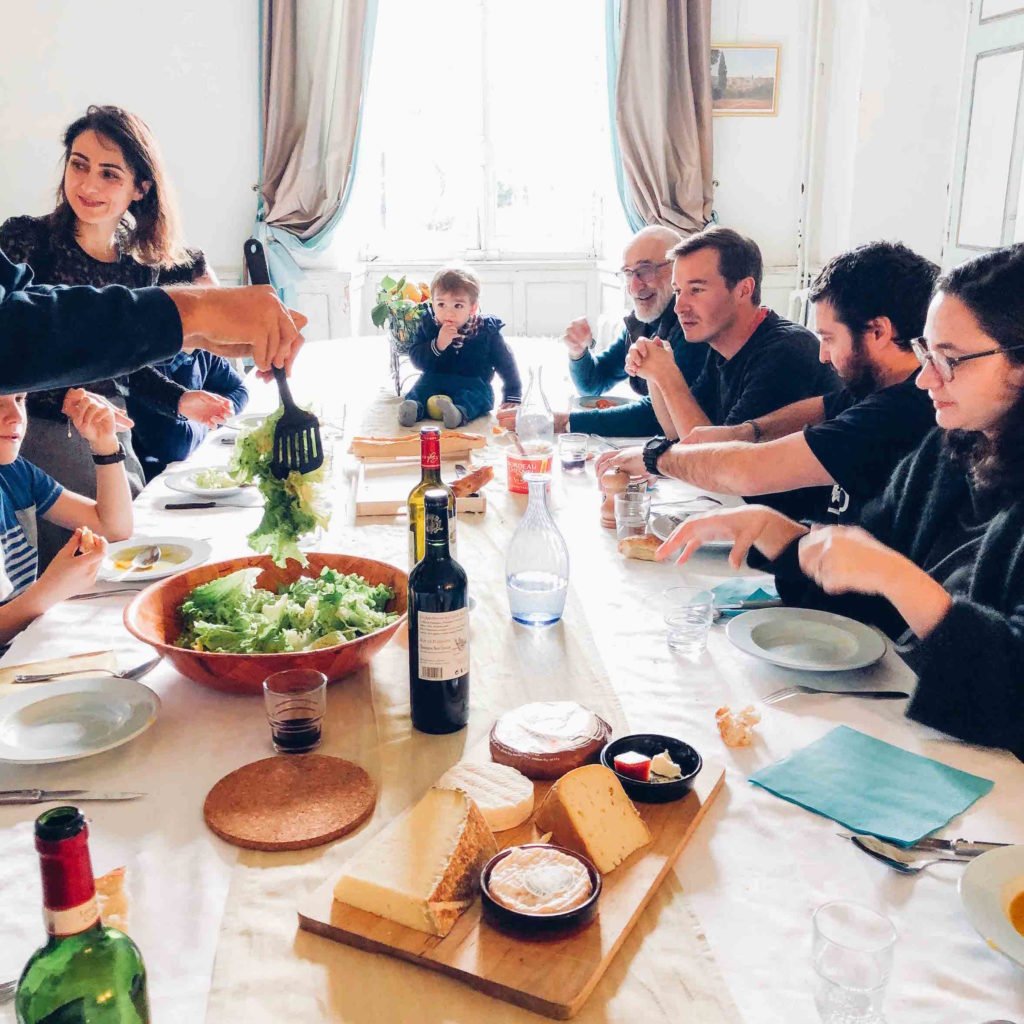 Grande tablée familiale Riveneuve