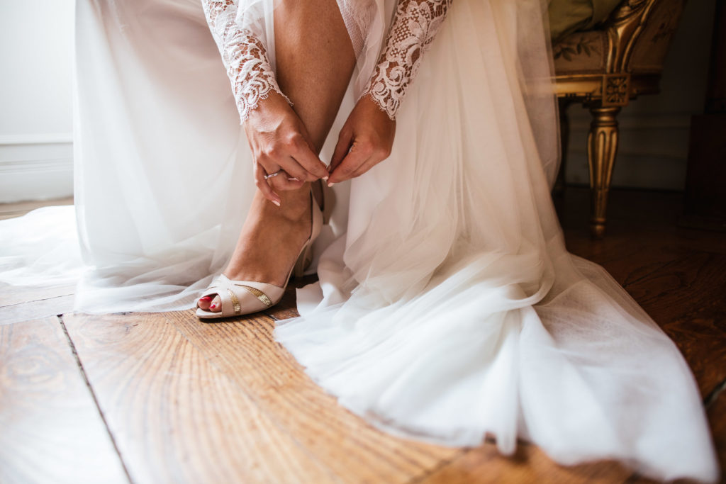 Mariée dans un château à Lyon