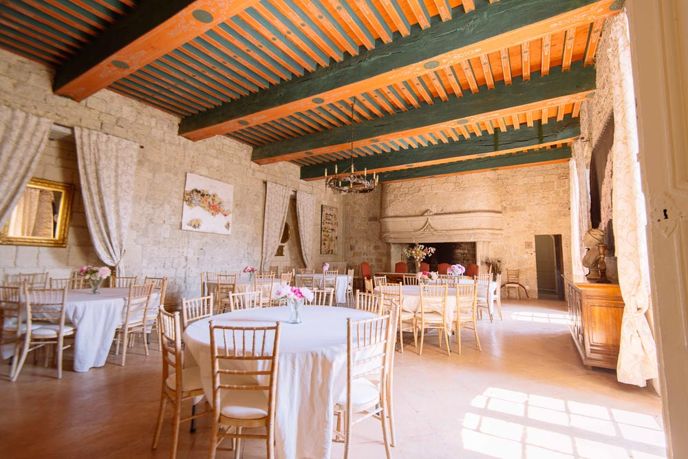 Reception Hall - Château de Goudourville