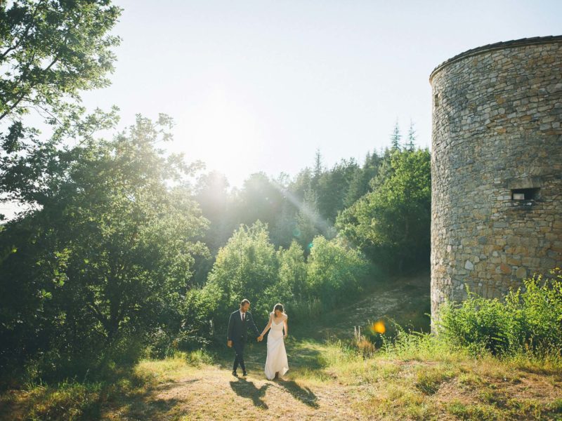 Modern Wedding at Medieval Chateau