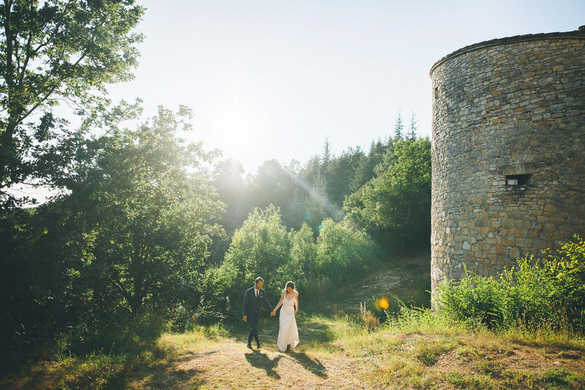 Modern Wedding at Medieval Chateau