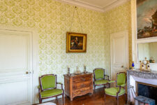 Chambre du château de la Bouillerie