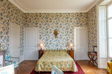 Chambre du château de la Bouillerie