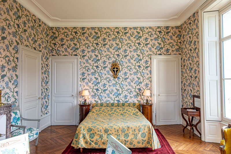 Bedroom of de la Bouillerie
