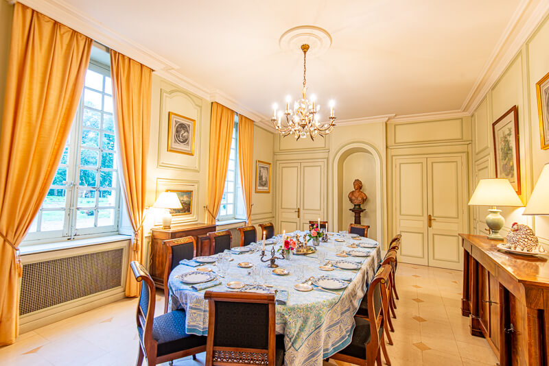 Dining room, XVII ème, de La Bouillerie