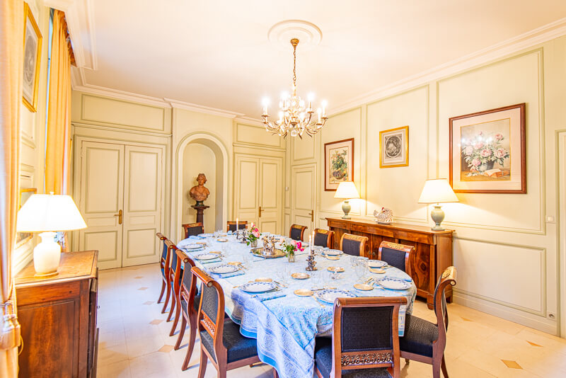Dining room, XVII ème, de La Bouillerie