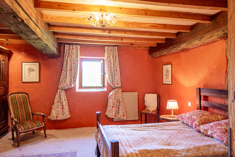 Chambre à coucher -Château de Malvignol