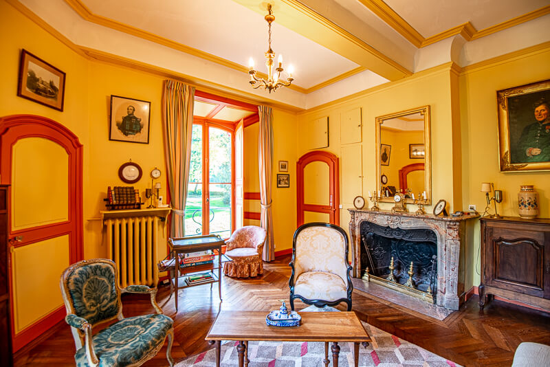 Small living room - Château de Sédaiges