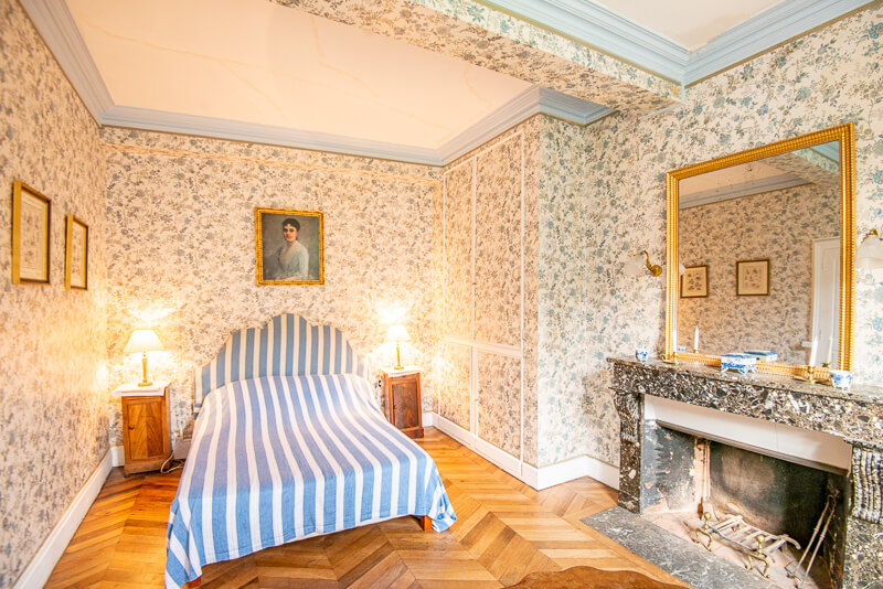 Bedroom of Château de Sédaiges