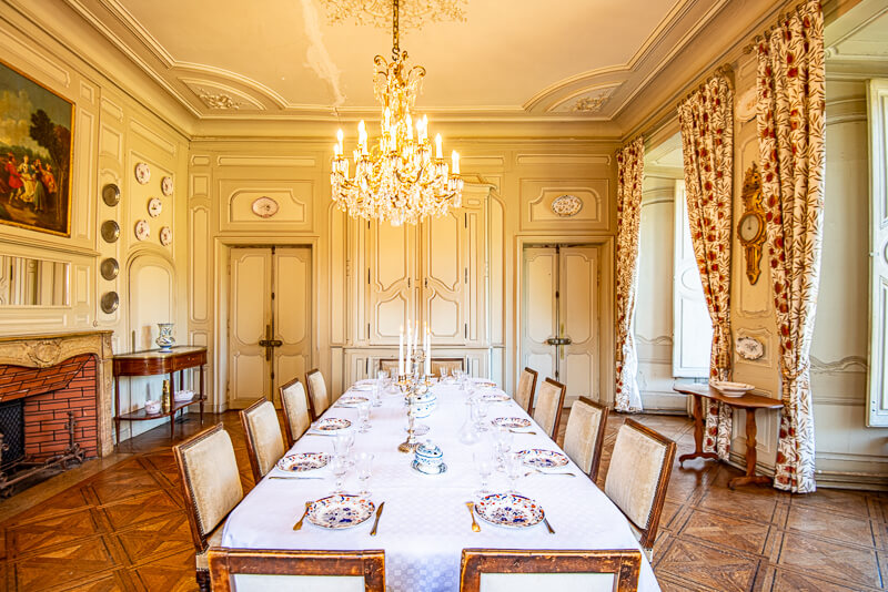 The dining room - Château de Sédaiges