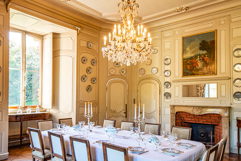 La salle à manger - Château Sédaiges