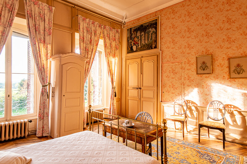 Chambre à coucher du Château de Sédaiges