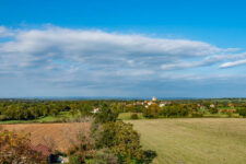 The view from Château du Trioulou