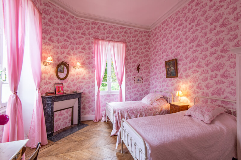 Chambre à coucher du Château de Trioulou