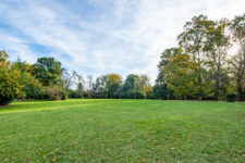 The private park of Château du Trioulou