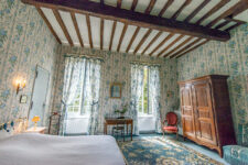 The bedrooms of Château de Coulom