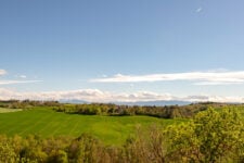 The view of the village Gibel from Coulom