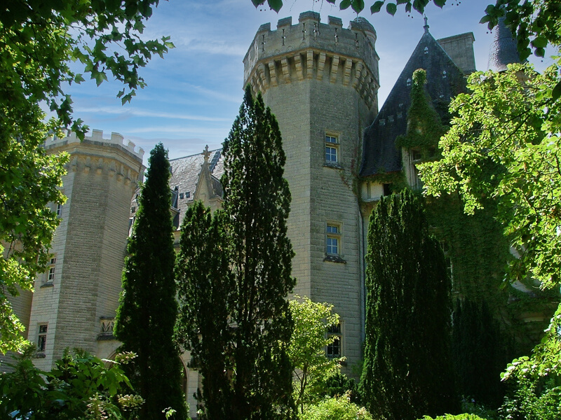 The towers of the castle