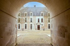 Château de La Ménaudière - au printemps