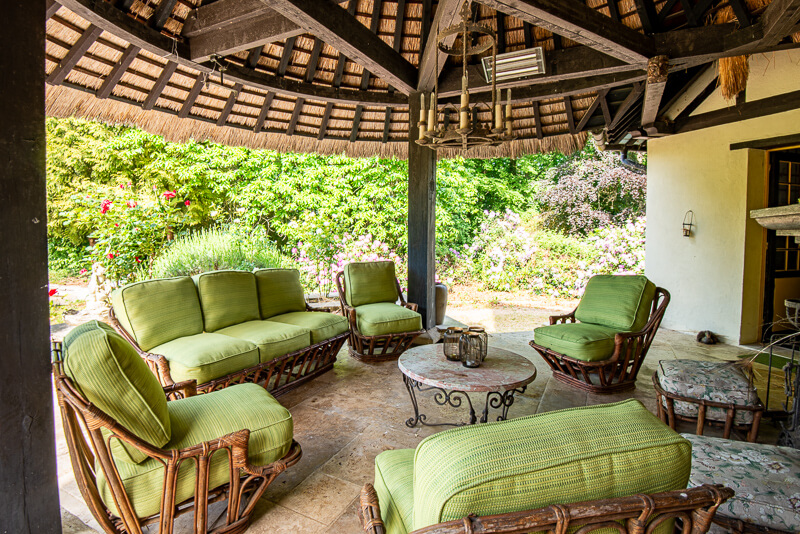 Living Room Under a Pagoda