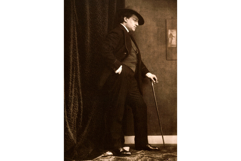Portrait de Sacha Guitry (1885-1957), acteur et auteur dramatique