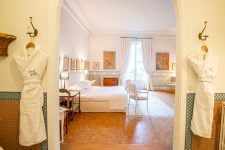 Bedroom in the château de Rocabella