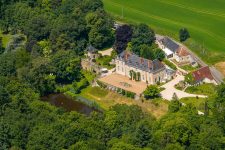 Photographie aérienne du Château Amore