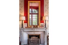 Salon rouge - Château Amore