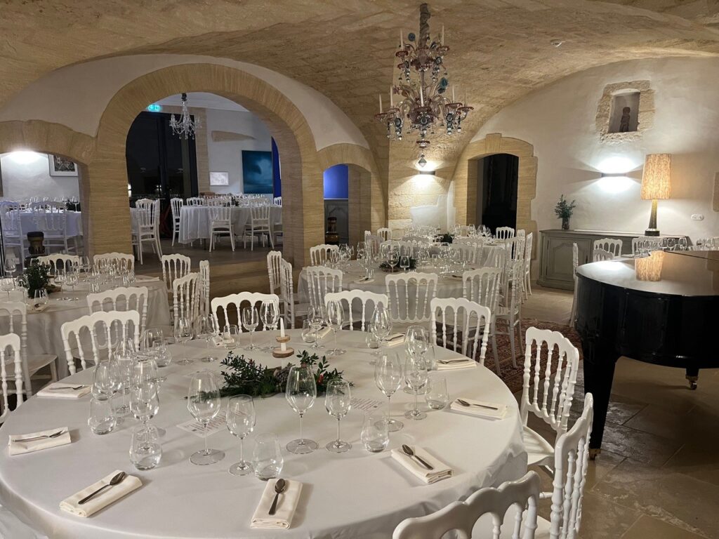 La salle de réception